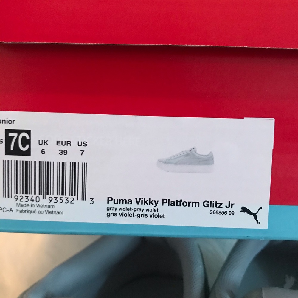 🔥NWT PUMA VIKKY PLATFORM GLITZ🔥 - Picture 7 of 7